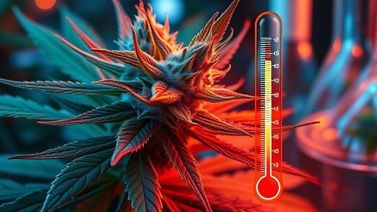 What temp destroys terpenes?