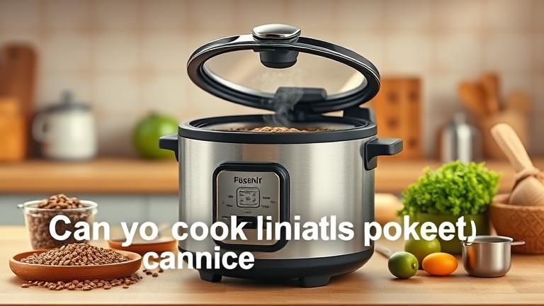 can you cook lentils in a rice cooker?
