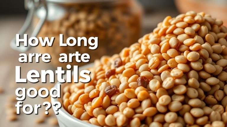 how long are lentils good for?