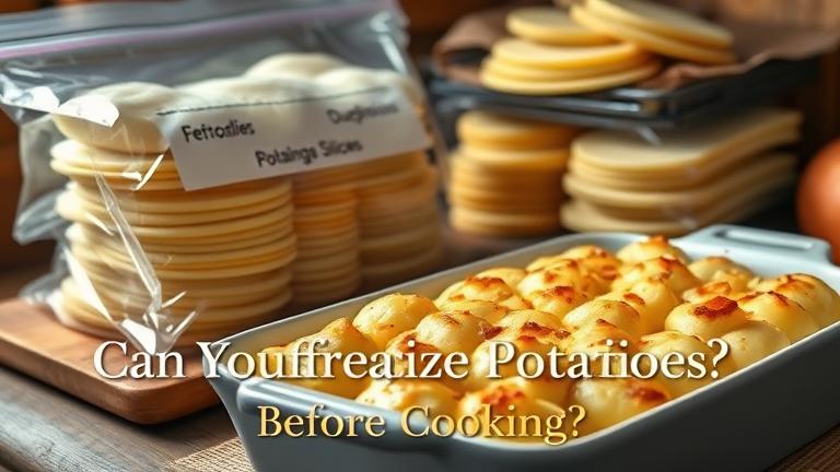 your can you freeze dauphinoise potatoes before cooking?