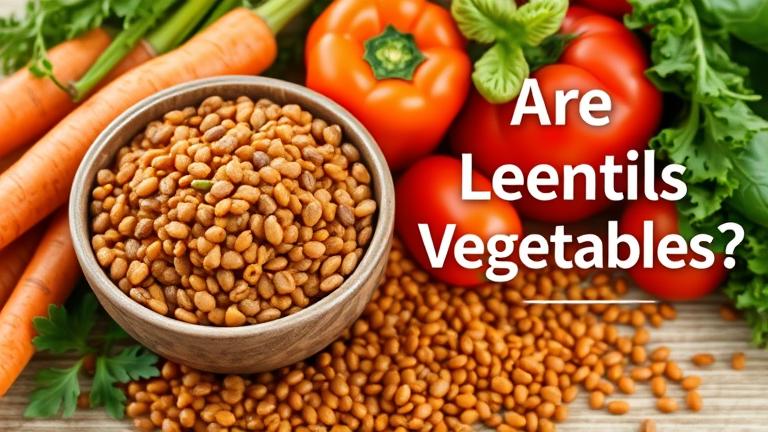 are lentils vegetables?