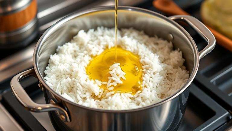 can you cook rice with olive oil? - Test Food Kitchen