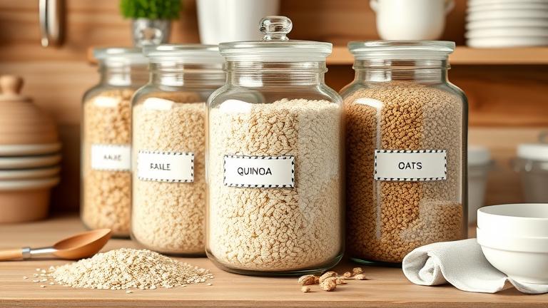 how do you store cooked grains?