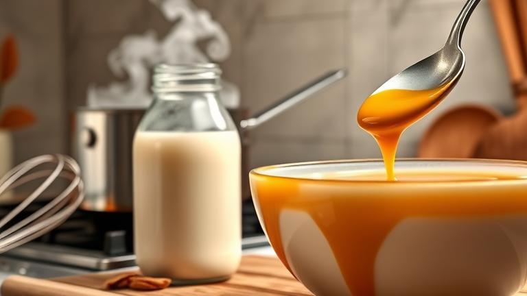 can you make caramel with milk instead of cream?