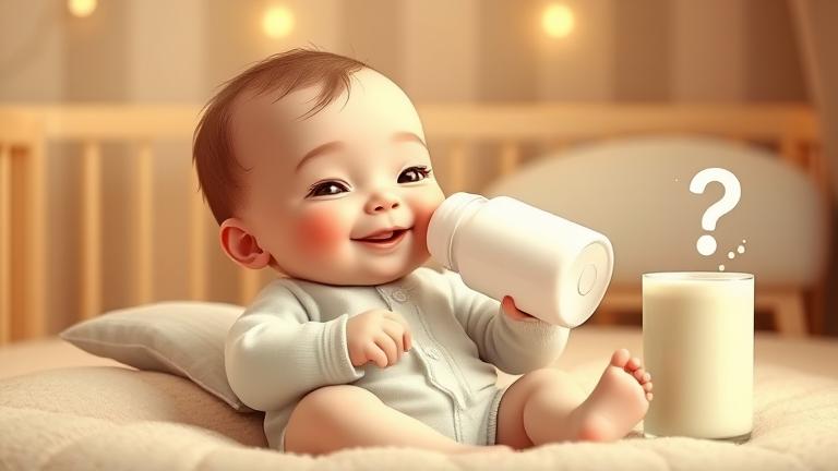 can infants drink cold milk?