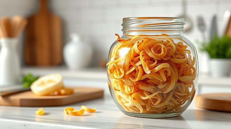 can we store fried onions?