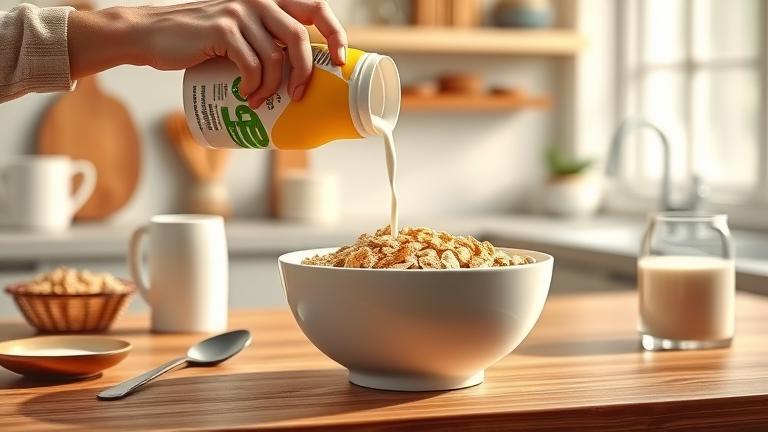 can you use half and half instead of milk for cereal? - Test Food Kitchen