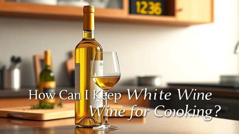 how long can i keep white wine for cooking?