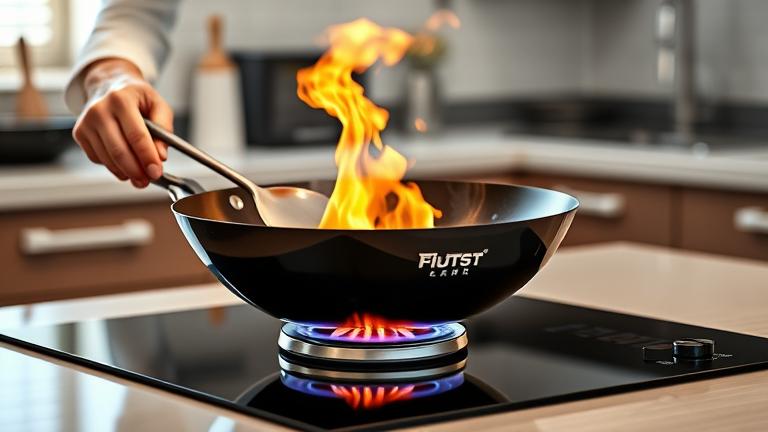 can i use a wok on a glass top stove