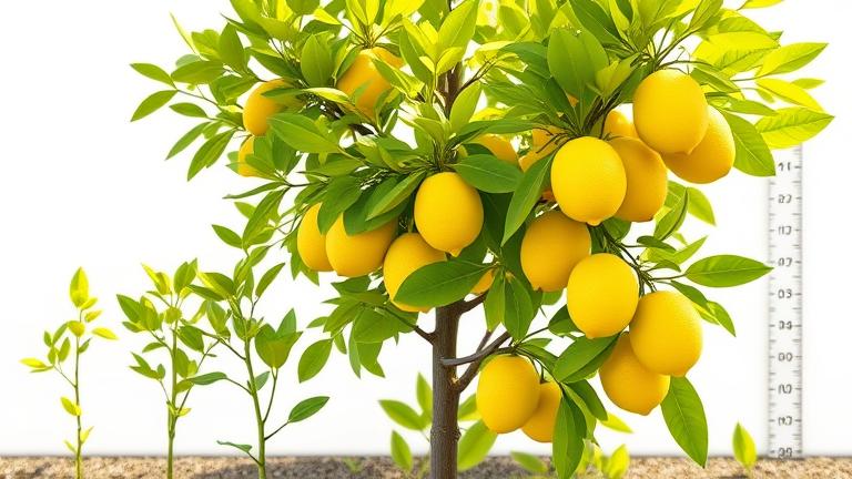 how fast do lemon trees grow?