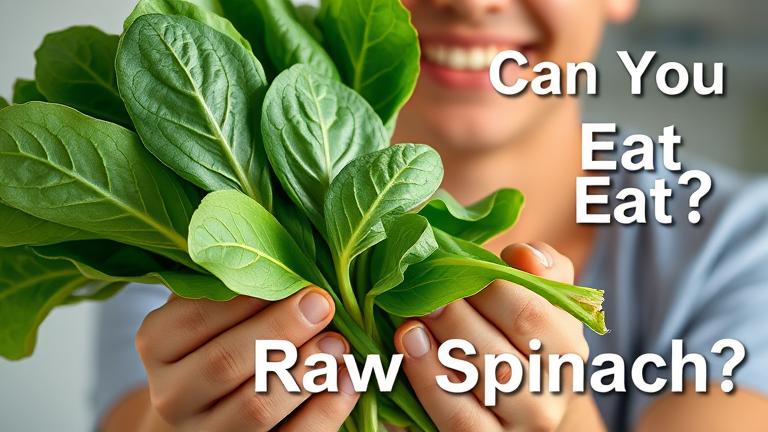 can you eat raw spinach?