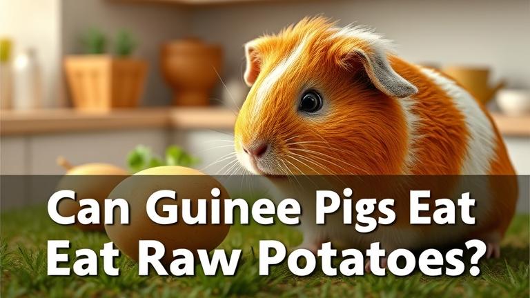 can guinea pigs eat raw potatoes?