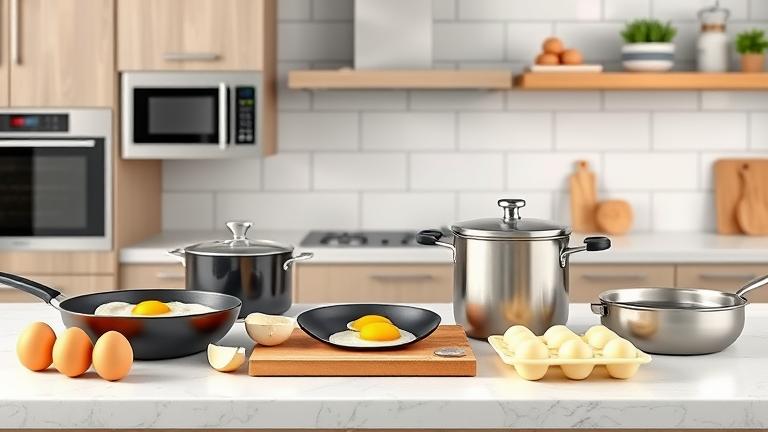 what should you cook eggs on?
