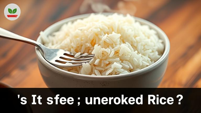 is it safe to eat undercooked rice?