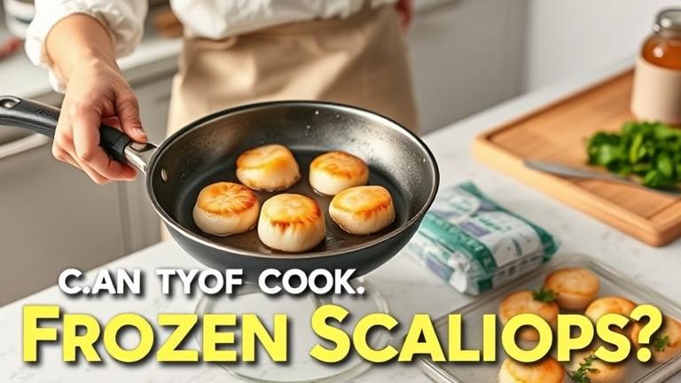 Can Scallops Be Cooked From Frozen