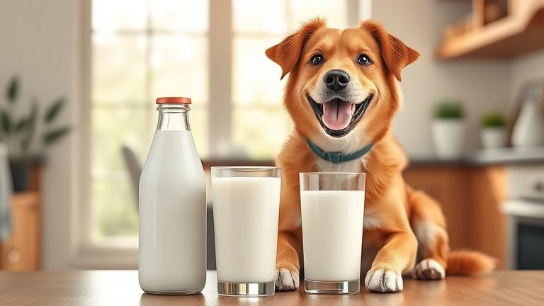 can dogs drink lactose free milk?