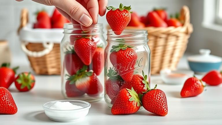 how to preserve strawberries?