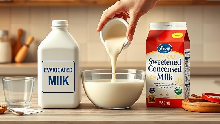 can i substitute evaporated milk for sweetened condensed milk? - Test