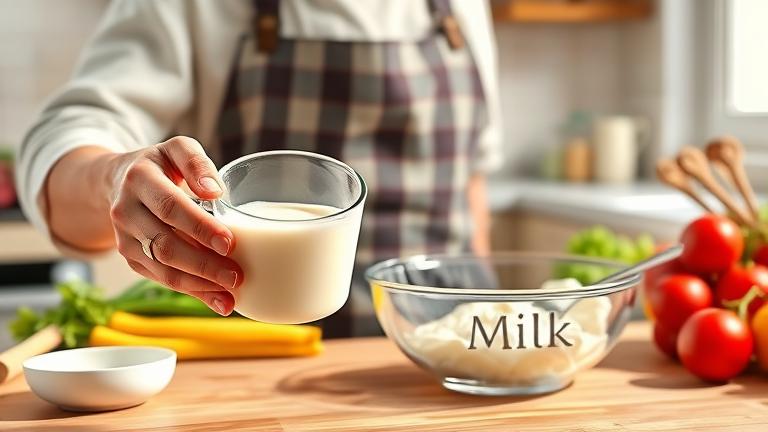 can i substitute cream for milk?