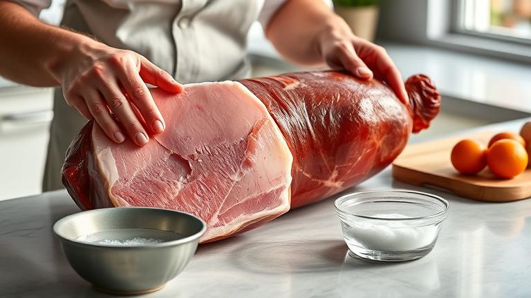 should i soak gammon before cooking?