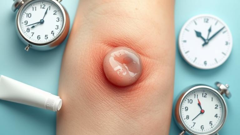 how long until a boil goes away?