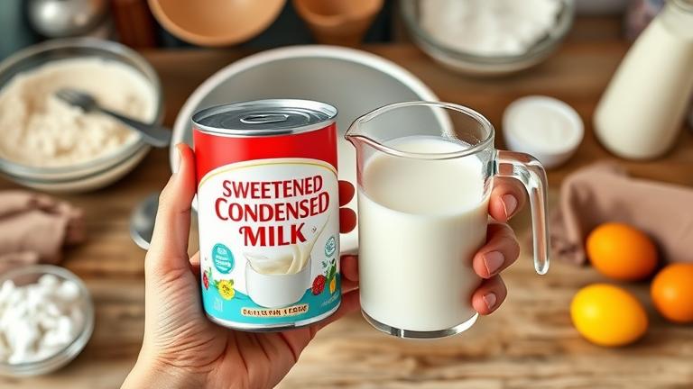 can you use sweetened condensed milk instead of evaporated milk? - Test
