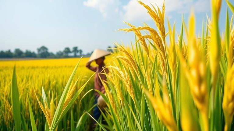 how is rice picked?