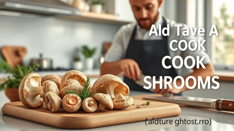 can you cook shrooms?