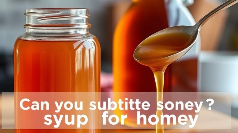 can you substitute syrup for honey? - Test Food Kitchen