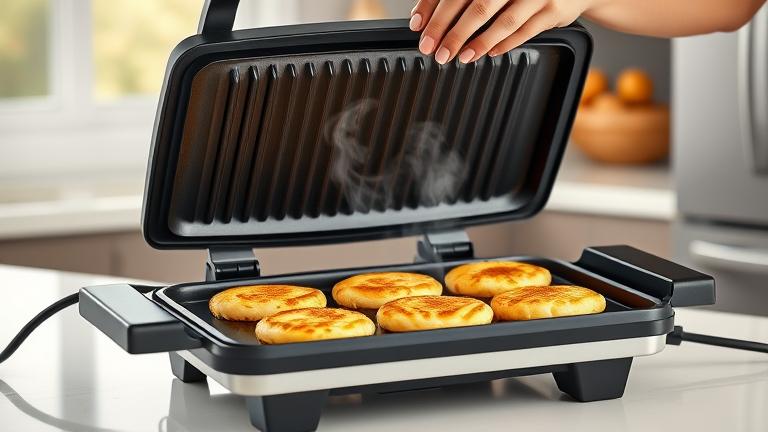 can you cook hash browns in a george foreman grill?