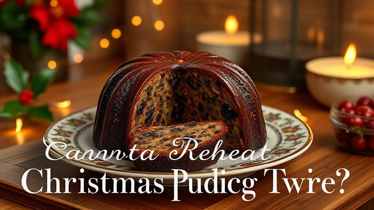 Can you reheat Christmas pudding twice?
