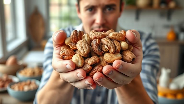 can you get sick from eating nuts?