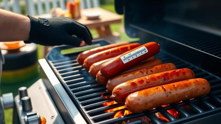 how long does it take to cook smoked sausage on the grill?