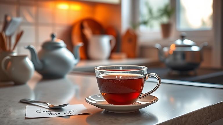 can you leave tea out?