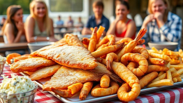 what do you cook at a fish fry?