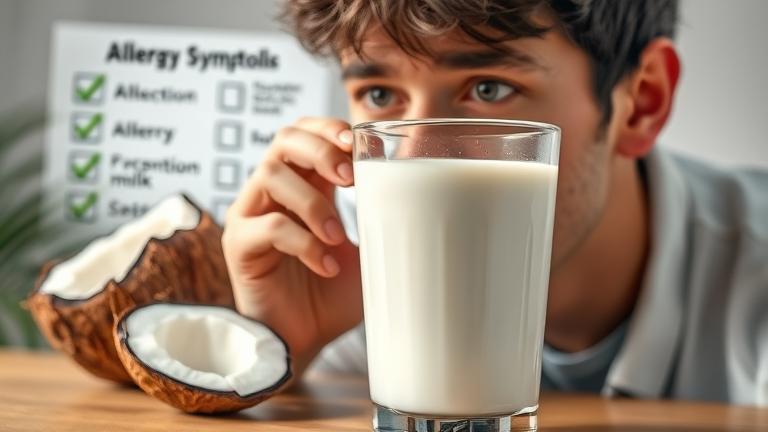 Can you get sick from coconut milk?