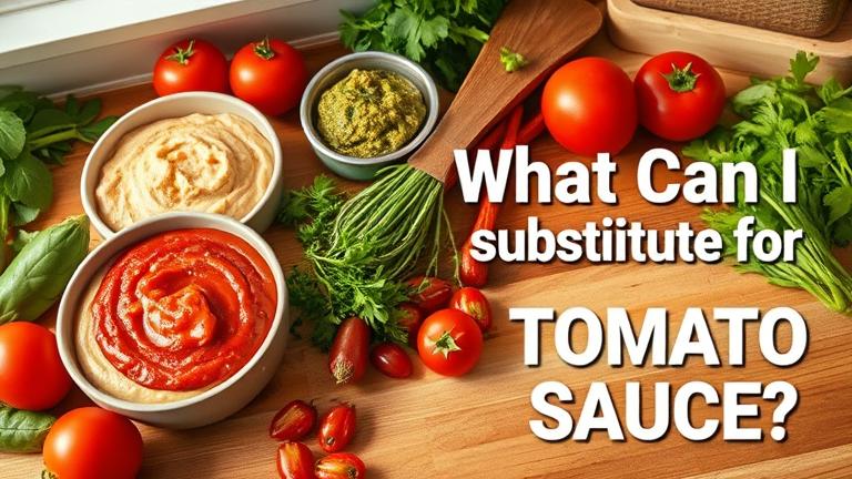 what can i substitute for tomato sauce?