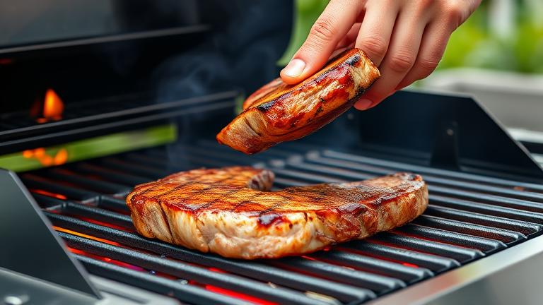 how long do you grill a steak on a gas grill?