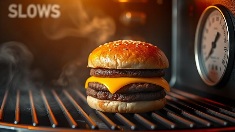 how long does it take to cook a hamburger in a smoker?