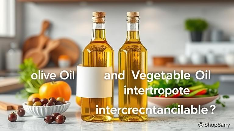 are olive oil and vegetable oil interchangeable? - Test Food Kitchen