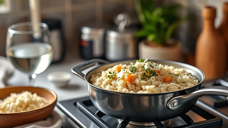 how to make risotto without wine?