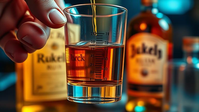 how much rum does it take to get drunk?