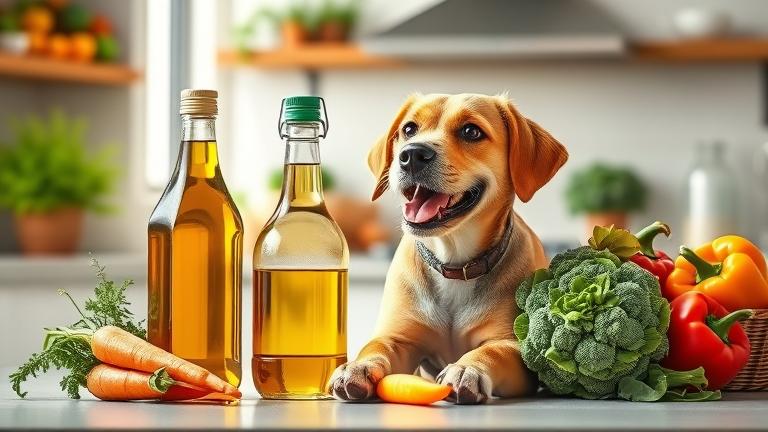 can dogs eat vegetable oil?