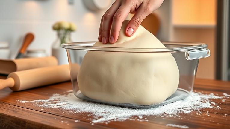 can i put bread dough in the fridge after it rises?