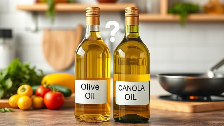 can i use olive oil instead of canola oil?