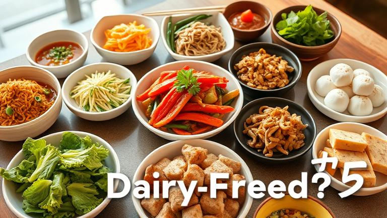 is chinese food dairy free?