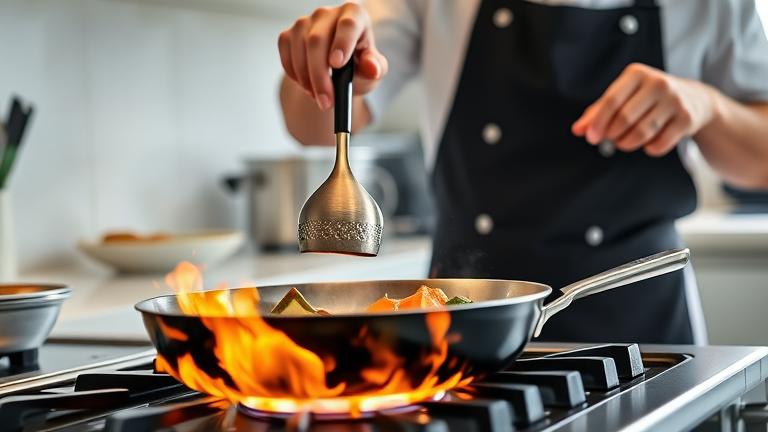 how do you fry without burning it?