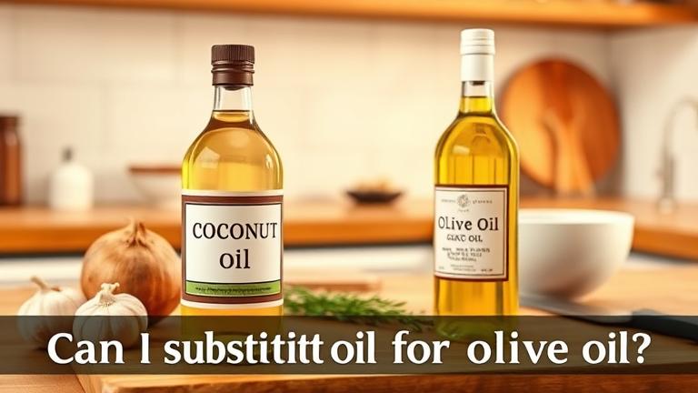 can i substitute coconut oil for olive oil?