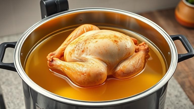 how much oil do i need to fry a turkey in a 30 qt fryer?