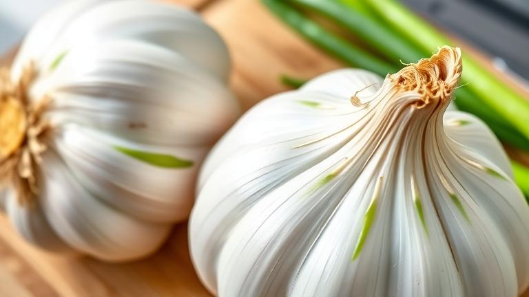 can you eat garlic that has turned green?